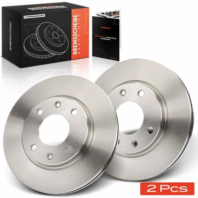 Image de Frankberg 2x disques de frein avant pour Peugeot 106 I II Van 205 206 bicorps SW 206+ 306
