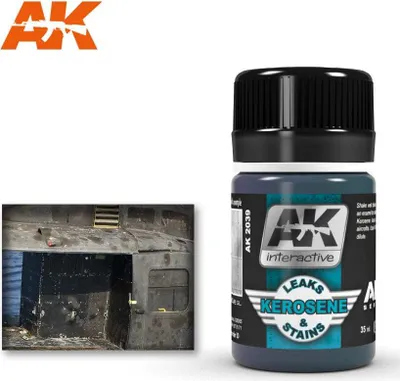 Produktbild von AK Interactive S.L. AK-2039 KEROSENE LEAKS AND STAINS