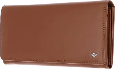 Produktbild von Golden Head Leder Geldbörse Polo RFID Protect Damenbörse 2802 Cognac braun