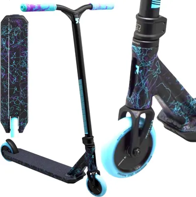 Produktbild von Root Industries Stuntstep Invictus Schwarz - Blau - Lila