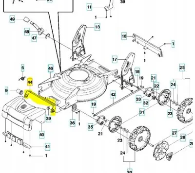 Obrázek produktu pro Husqvarna univerzální tyč LC/LB