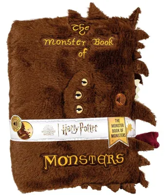 Image de Schmidt Spiele Harry Potter Monster Book, peluche, animal en peluche, avec son, 26 cm , 42824