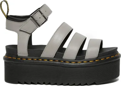 Produktbild von Dr. Martens Blaire Pisa Leather Platform Strap Sandlas - Schwarz, 6,5