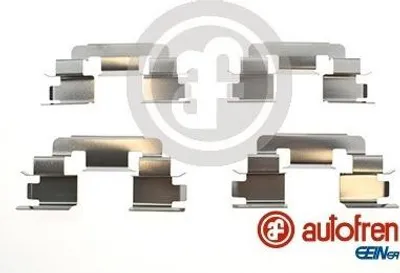 Produktbild von AUTOFREN SEINSA D42954A Zubehörsatz Scheibenbremsbelag Vorne für LAND ROVER Freelander SUV (L314) Freelander SUV Cabrio (L314)