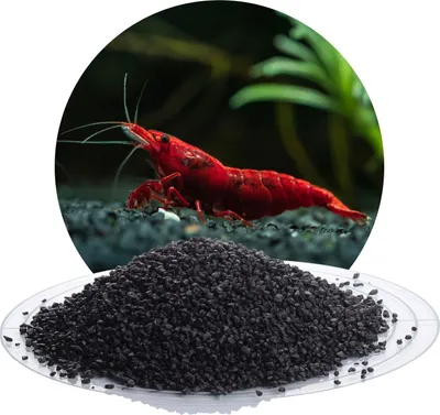 Produktbild von Schicker Mineral-Aquariumkies schwarz 5 kg-2-3mm
