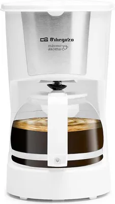 Imagen del producto de Orbegozo CG 4106, Cafetera de goteo, 0,6 litros, para café molido, 600 W, color blanco