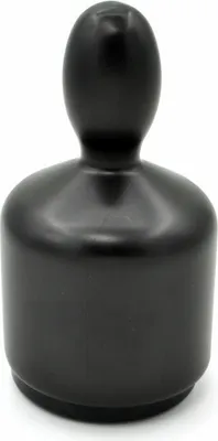 Immagine prodotto di Authentics Door Stop, Türstopper, Buchsütze, Briefbeschwerer, Holz, Gummi, Buche schwarz lackiert, 5010199