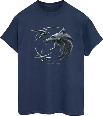 Produktbild von Netflix - "The Witcher" T-Shirt für Damen BI46837 (3XL) (Marineblau)