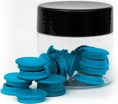 Obrázek produktu pro Magnety na bílé tabule 20mm /20ks/ modré Standard TRES