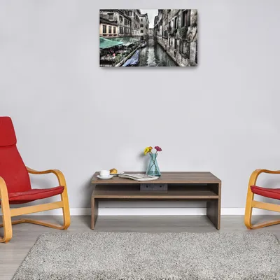Immagine prodotto di Skye Decor, Shp-645-Oo-1, tavolino, Oslo, 100% PANNELLI DI PARTICELLE RIVESTITI IN MELAMMINA, 110 x 65 x 42 cm