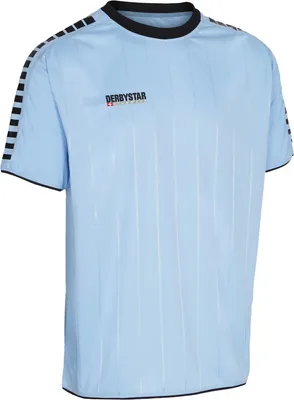 Zdjęcie produktu dla Derbystar Koszulka piłkarska Hyper Koszulka piłkarska Kids Jasnoniebieski Czarny Rozmiar 152