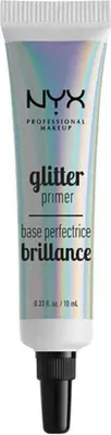 Produktbild von NYX PMU Glitter Primer, Glättend, Flüssigkeit, Beige, Röhre, Water/Aqua/Eau, Beeswax/Cera Alba/Cire d’Abeille, Stearic Acid, Octyldodecanol, PVP,..., 10 ml