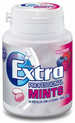 Produktbild von Extra Professional Mints Waldfrucht 70er