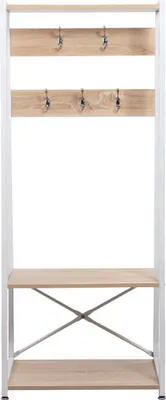 Produktbild von VDD Industrial Vintage Design Garderobe Sturdy mit Schuhablage - 136 cm hoch