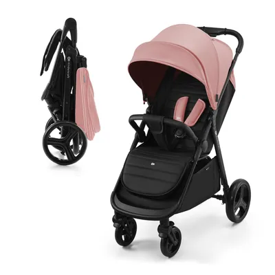 Immagine prodotto di Kinderkraft RINE Passeggino leggero pieghevole fino a 22 kg con schienale reclinabile Rosa