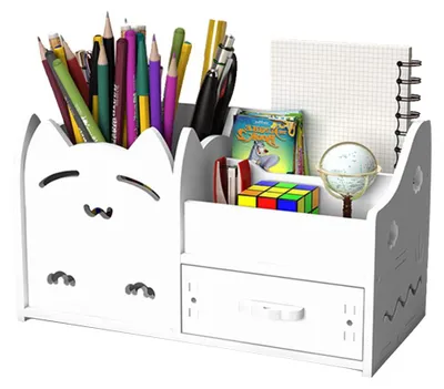 Produktbild von Stiftehalter für den Schreibtisch, Organizer mit Schublade, multifunktionaler Schreibtisch-Organizer