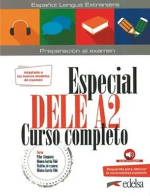 Produktbild von Especial Dele Curso completo A2 - Übungsbuch mit Audios online
