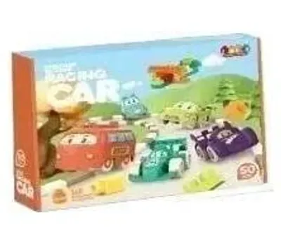 Obrázek produktu pro Stavebnice, 50 dílků, Závodní auto