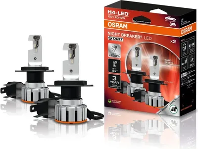Immagine prodotto di Osram Night Breaker LED Start H4 bianco luce diurna 4062172411042