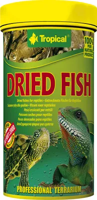 Produktbild von Tropical Dried Fish 250ml - getrocknete Fische - Terraristik