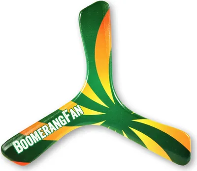 Obrázok produktu pre Bumerang Fan Drevený bumerang ľavý 3-krídlový 27cm 30g 10m hračka