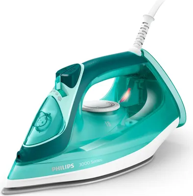 Produktbild von Philips 3000 series DST3030/70 Dampfbügeleisen, Dampfbügeleisen, Keramik-Bügelsohle, 1,9 m, 180 g/min, 40 g/min, 0,3 l