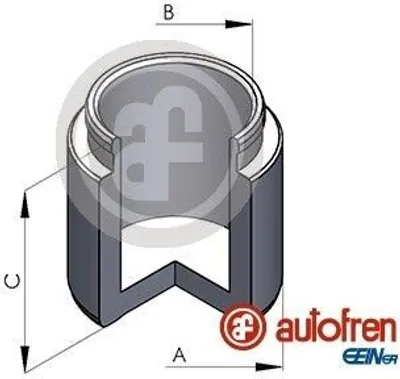 Produktbild von AUTOFREN SEINSA Bremssattel-Kolben für TOYOTA Camry Limousine (V2) 43mm Stahl