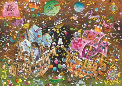 Zdjęcie produktu dla Puzzle 6000 Mordillo Pocałunek 36527