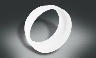 Produktbild von Rotheigner Rundrohr-Reduzierstück weiß 110 mm / 100 mm