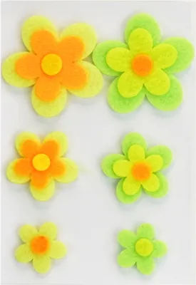 Produktbild von Frühlings-Vliesmotive, Blumen, 5 Stück