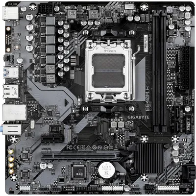 Produktbild von Gigabyte B840M H - Motherboard - micro ATX - Socket AM5 - AMD B840 Chipsatz - USB 3.2 Gen 1 - Gigabit LAN - Onboard-Grafik (CPU erforderlich)