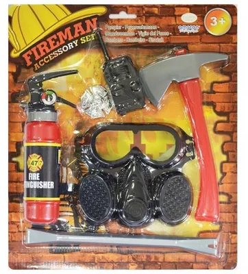 Obrázok produktu pre Amscan Hasičská súprava príslušenstva karneval 6 ks