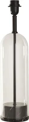 Produktbild von Lampenschirm für Tischleuchten Glas Ø 12,5 cm Schwarz E27 rund Jugendstil
