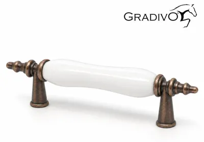 Produktbild von Möbelgriff Küchengriffe Schrankgriff Bügelgriff Schubladengriffe 931  Bronze  96 mm  Muster 01