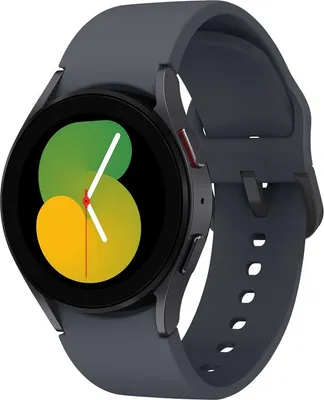 Produktbild von Samsung Watch 5 40 mm sivý športový náramok Alu Black LTE Neu