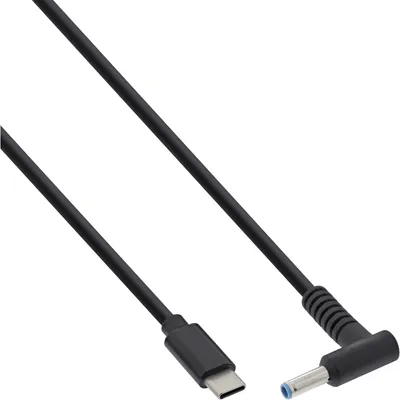 Immagine prodotto di InLine® 26674 Cavo di ricarica da USB Type-C a notebook HP (rotondo/piccolo), 2 m