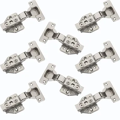 Produktbild von SOTECH Topfband T48 Mittelanschlag – gedämpft, inkl. Montageplatte (8 Stück)