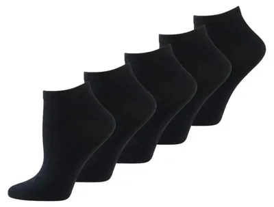 Produktbild von Nur Die 5er Sneaker Socken Classic aus Baumwolle atmungsaktiv weich rutschfest n
