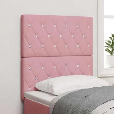 Produktbild von vidaXL Kopfteil Rosa 80 cm Samt