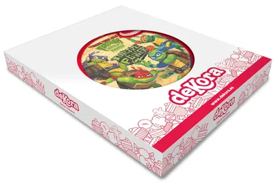 Produktbild von Tortenaufleger Ninja Turtles 20 cm essbar, Kuchen Dekoration, Tortendekor