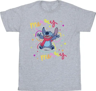 Produktbild von Disney - "Merry Rainbow" T-Shirt für Herren BI33775 (S) (Grau)
