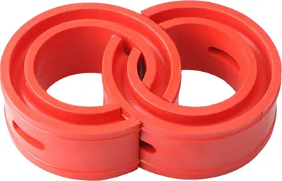 Image de Lot de 2 amortisseurs de chocs en caoutchouc souple pour voiture, tampons d'amortissement, coussins d'absorption, entretoises pour ressorts hélicoïdaux A