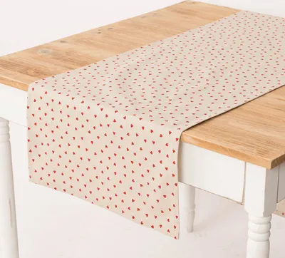 Produktbild von Tischläufer Little Love Heart Herzchen 40x160cm von SCHÖNER LEBEN