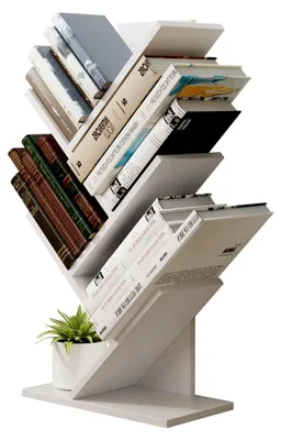 Produktbild von Holz Aufbewahrungsregal Bücherregal Deko Standregal L