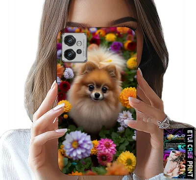 Zdjęcie produktu dla Etui Do Motorola G32 - Słodki Piesek, Pomeranian Case + Folia