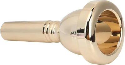 Produktbild von Posaune Mundstück - Messing Zubehör - Musikmachen - Golden Finishing - 127 Mm - Gold