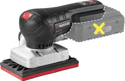 Produktbild von PARKSIDE PERFORMANCE® 20 V Akku-Schwingschleifer »PAMSP 20-Li A2« / 20 V Akku-Exzenterschleifer »PAESP 20-Li A2« , ohne Akku und Ladegerät (20V Akku-Schwingschleifer)