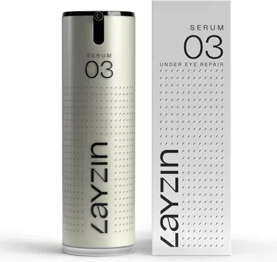 Produktbild von LAYZIN SERUM 03 für eine strahlende Augenpartie | gegen Augenringe, Schwellungen, Pigmentflecken und Fältchen | stärkt die Kollagen- und Elastinmatrix