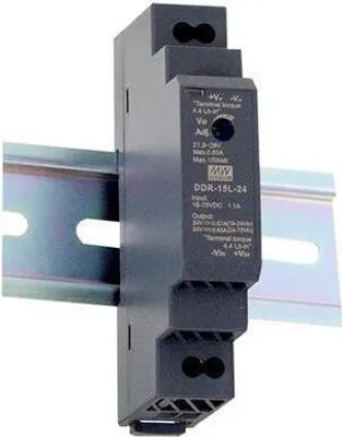 Obrázek produktu pro MEAN WELL DDR-15L-12 Napájecí zdroj a měnič napětí 15 W (DDR-15L-12)