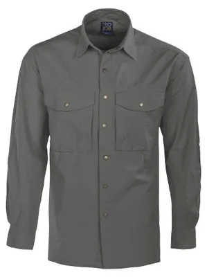 Produktbild von Projob - "5210" Hemd für Herren, Button-Down-Kragen ET917 (XXL) (Steinfarben)